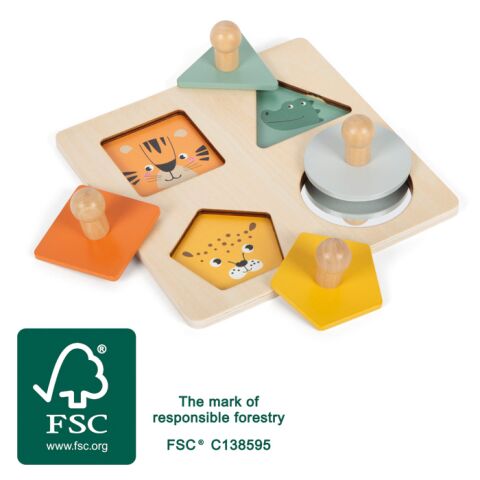 small foot Montessori-Puzzles aus Holz